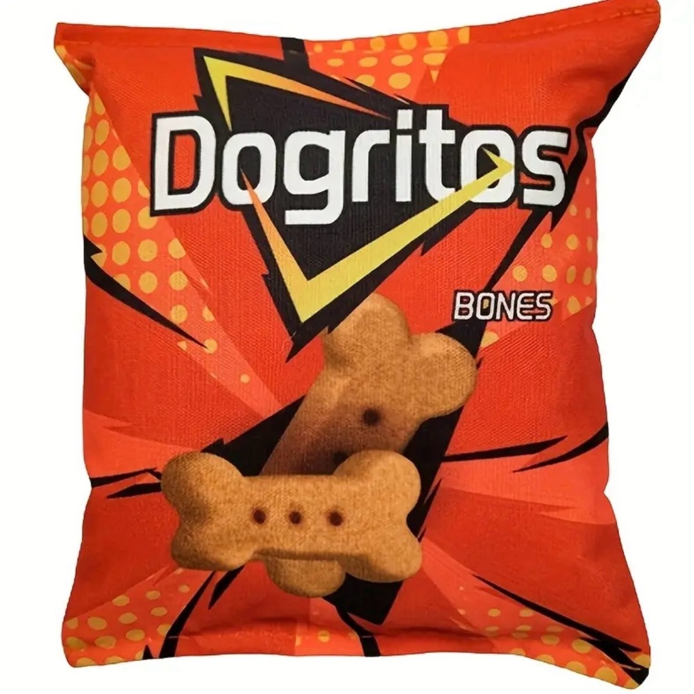 DOG TOY “Dogritos” Adorable squeaky gift for your pup.